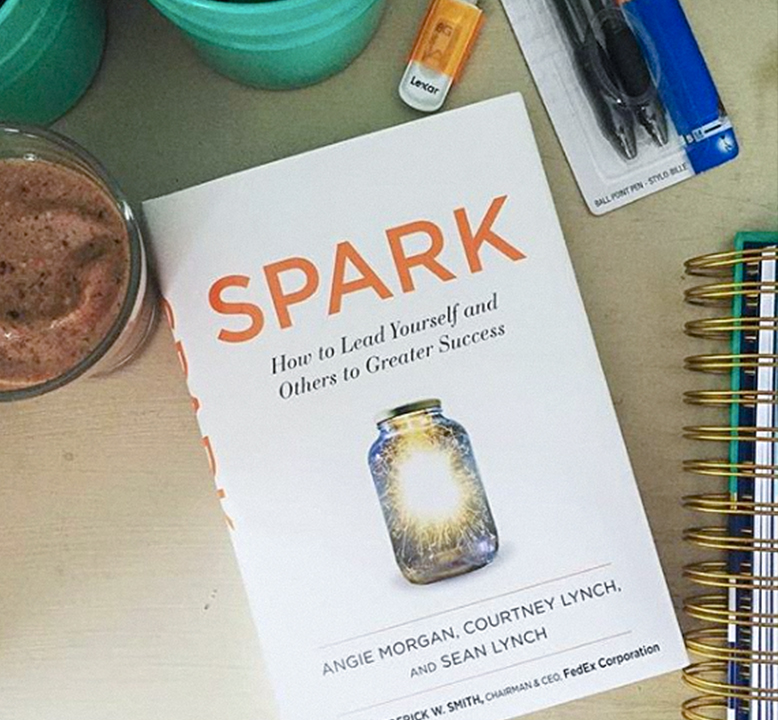 SPARK book on a desk